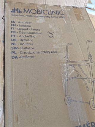 Andador Mobiclinic® Plegable Ajustable