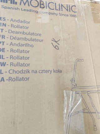 Andador Mobiclinic® Plegable Ajustable
