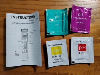 Medidor pH y Cloro Piscinas 7 en 1
