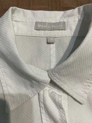 Blusa Marco Pecci Blanca T38