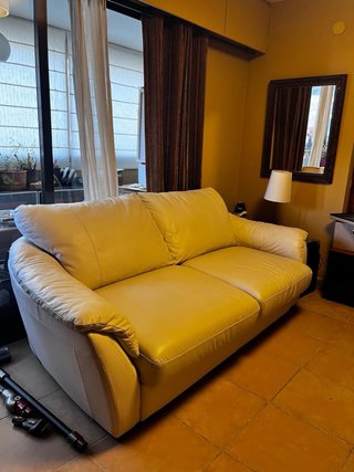 Sofá Cama Piel Blanca El Corte Inglés