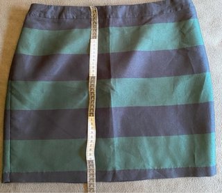 Falda Costes rayas azul y verde