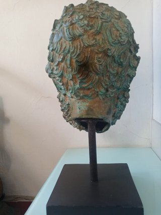 Busto Romano Bronce