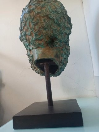 Busto Romano Bronce