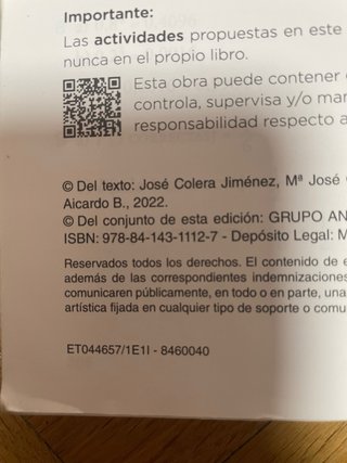 Matemáticas I 1 Bachillerato