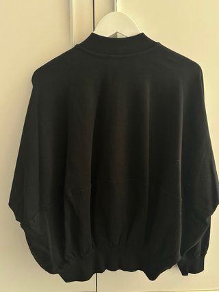Chaqueta Bomber Zara Negra Talla M