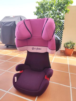 Silla de coche Cybex infantil rosa Grupo 2/3