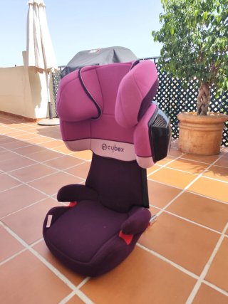 Silla de coche Cybex infantil rosa Grupo 2/3