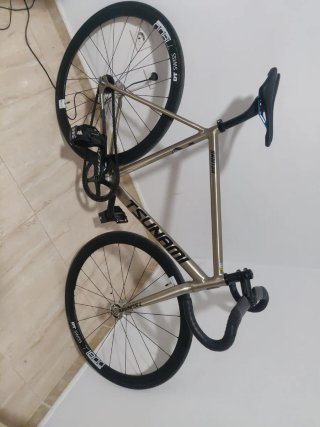 Bicicleta de carretera fixie