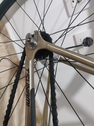 Bicicleta de carretera fixie