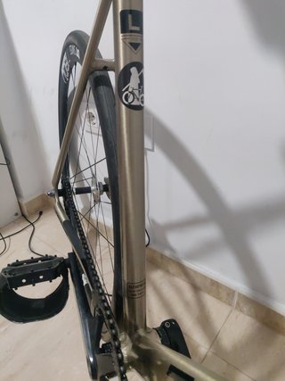Bicicleta de carretera fixie