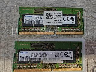 2x 8GB DDR4 Samsung Portátil M471A1G44AB0-CWE