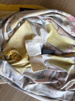 T-shirt Versace Donna M fantasia Giallo Multicolor