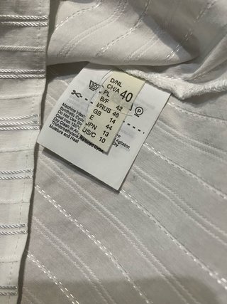 Blusa Gerry Weber T40 Rayas Perla
