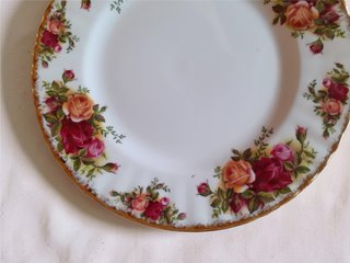 Lote 4 Platos Royal Albert 20 cm OCR