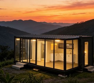 Contenedor expandible moderno