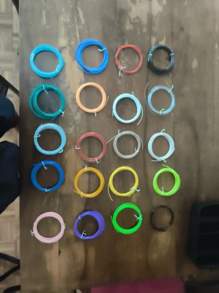 Lápiz 3D con filamentos y estuche