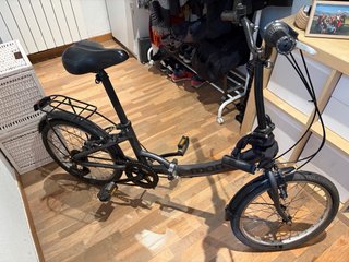 Bicicleta Plegable Moma Negra