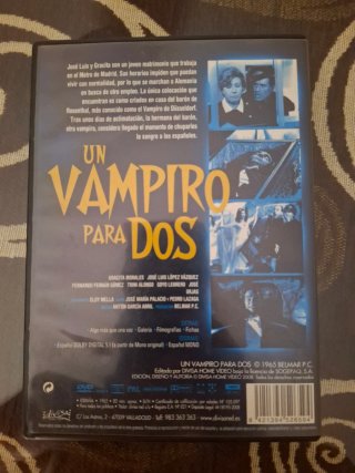 DVD Un Vampiro Para Dos