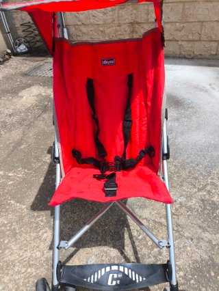 Silla de paseo Chicco roja tipo paraguas