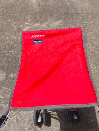Silla de paseo Chicco roja tipo paraguas