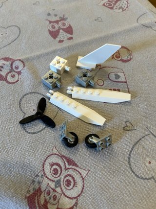 Set Lego 4614 Ultralight Flyer Incompleto