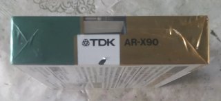 Audiocassetta TDK AR-X 90 - top Normal - usa 1988