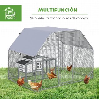 Gallinero Exterior 2.8x1.9x1.95m