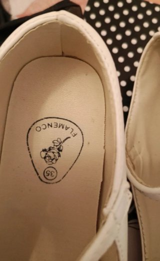 Zapatos Flamenco Blancos