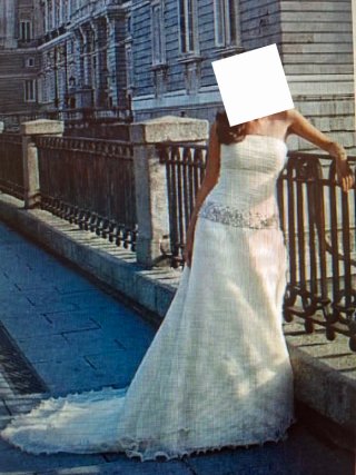 Vestido de Novia Talla 38/40 Blanco