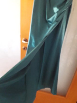Vestito da cerimonia verde acqua