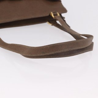 GUCCI GG Supreme Tote Bag PVC Beige Gold 86 02