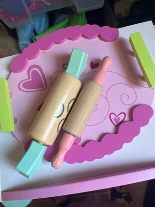 Cocinita de juguete con accesorios