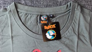 Camiseta chica Popeye Talla L y M (A ESTRENAR)