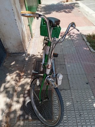 Bicicleta GAC clásica verde