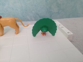 Playmobil Animales: León, Guepardo, Pavo Real HH