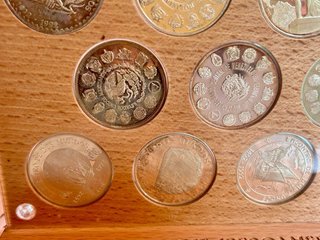 Colección Monedas Iberoamericanas Plata