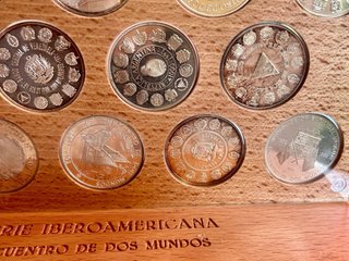 Colección Monedas Iberoamericanas Plata