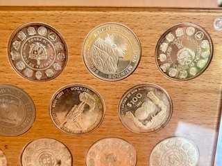 Colección Monedas Iberoamericanas Plata