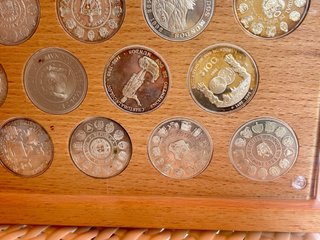 Colección Monedas Iberoamericanas Plata