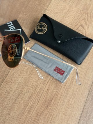 Gafas de Sol Ray-Ban Aviator Metal Doradas