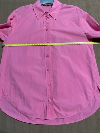 Blusa Zara Oversize Talla M Rosa