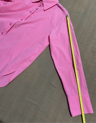 Blusa Zara Oversize Talla M Rosa