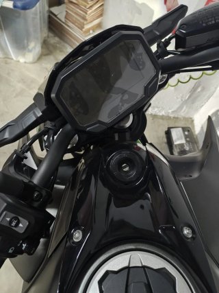 Kawasaki Z650 Negra y Verde