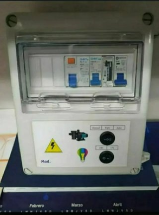 Cuadro eléctrico piscina transformador 50W ó 100W.