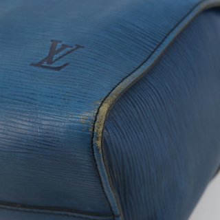 LOUIS VUITTON Epi Speedy 25 Hand Bag Toledo Blue