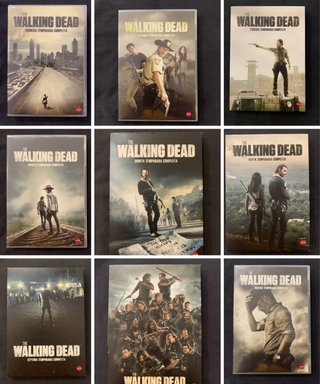 Lote 9 Temporadas DVD The Walking Dead
