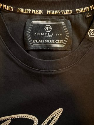 Camiseta Philipp Plein Lujo Negra