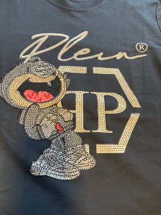 Camiseta Philipp Plein Lujo Negra