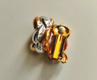 Pendientes vintage Quintana by Dynasty bicolor